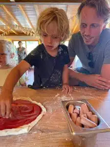 Zelf pizza’s bakken
